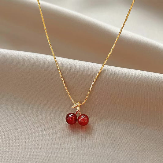 Demure Cherry Neck