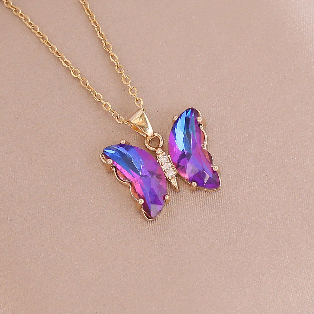 Pretty Chrome Butterfly