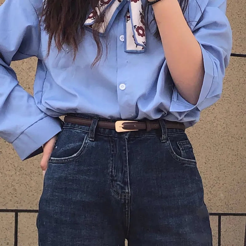 Classic Minimalist Slim Belt
