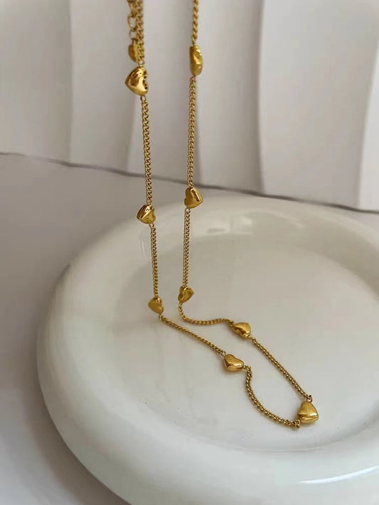 Gold Hearts