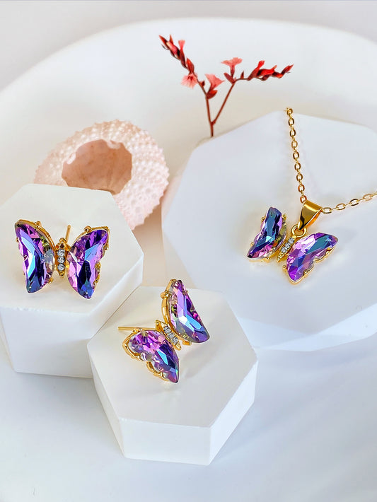 Chrome Butterfly Set