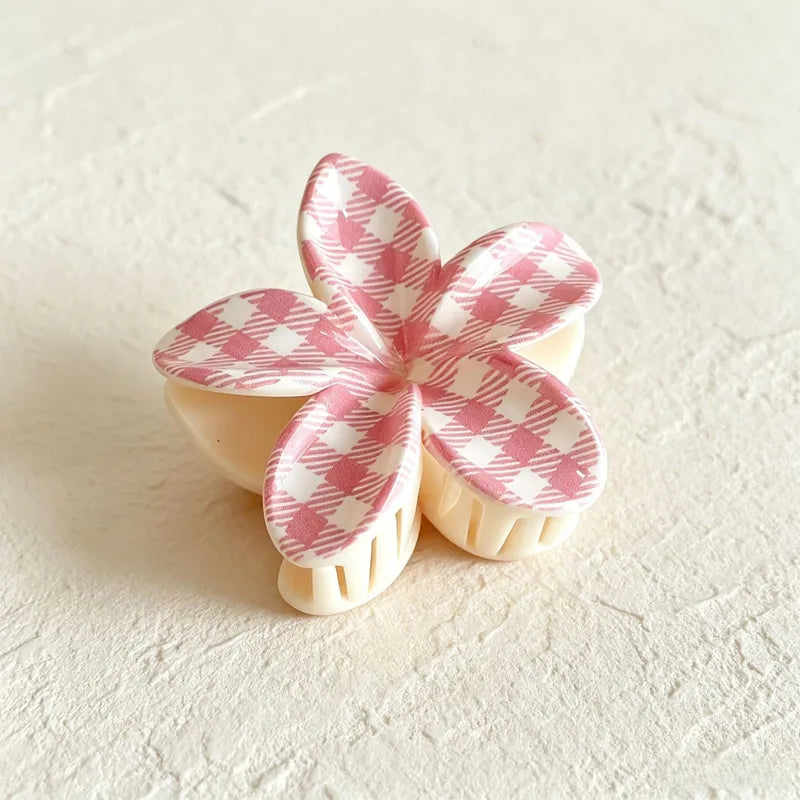 Gingham Flower Combo