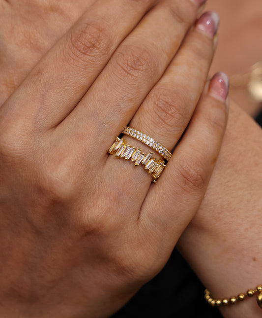 Signature Double Layered Gold