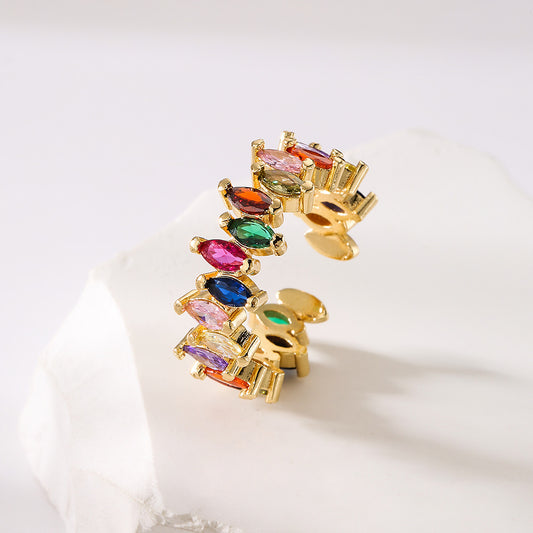 Geometric Irregular Ring- Navratan