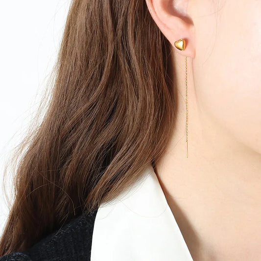 Love Link Dangler Earrings