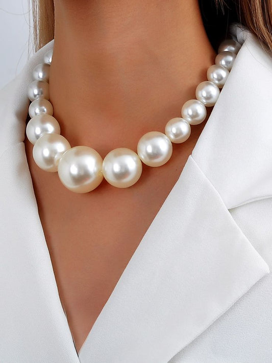 Faux Pearl Necklace